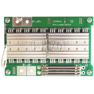 Simple Battery Management Board 16 cells (48V/60A)