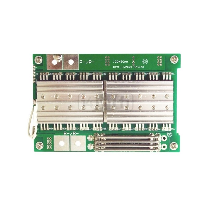 Simple Battery Management Board 16 cells (48V/60A)