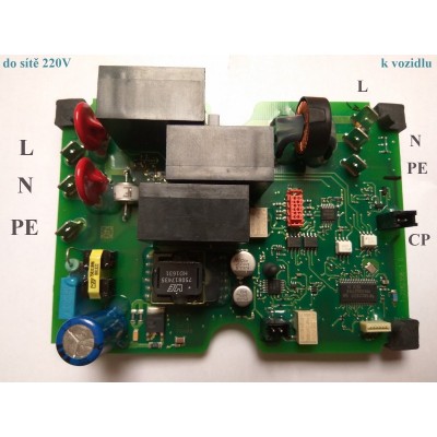 EVSE elektronika pro nabíjecí stanice / kabely 10A